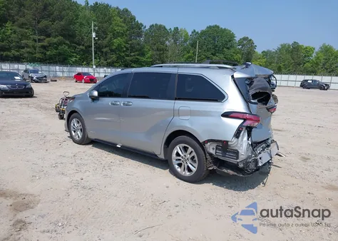 2021 Toyota Sienna Limited/Platinum из США, поврежденный, VIN 5TDZRKEC3MS040149
